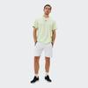 Adidas Solid Color Logo Casual Short Sleeve T-Shirt Men Tops Green HE4366