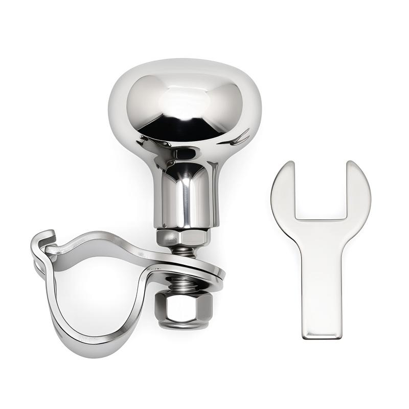 Stainless Steel 316 Steering Wheel Knob Auxiliary Boosters Ball Handle Boat Accessory Steering Wheel Truck Boat Yacht Hardware