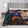 Jacob Elordi Blankets  Camping Flannel Throw Blanket For Living Room Warm Soft Design Quality Bedspread Gift Idea