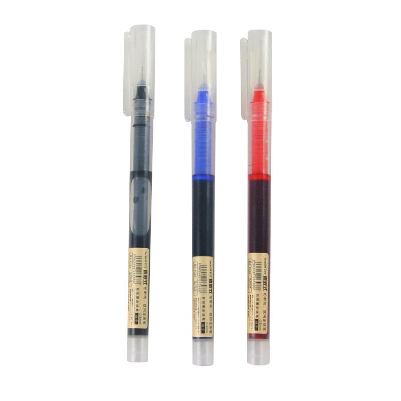 Direct Liquid Ballpoint Pen Quick Drying Neutral Pen Large Capacity Student Question Brush Creative Stationery Office Signature Pen