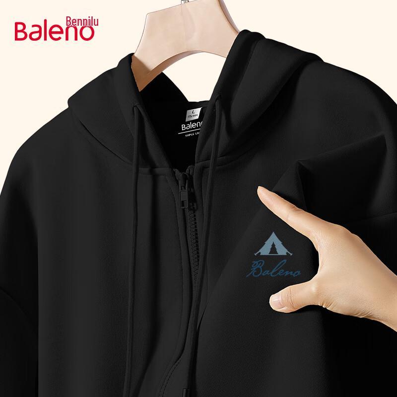 

Baleno Men s Hooded Zip-Up Sweatshirt Cardigan 3XL