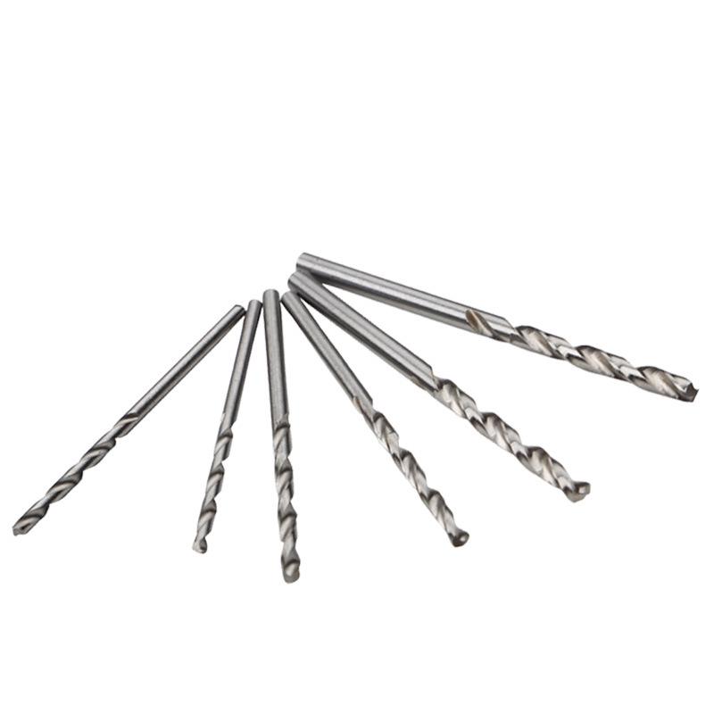 Set de burghie spiralate cu tijă dreaptă micro - 25 de piese, 0,5-3,0 mm, pentru găurire de precizie