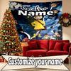 Custom Name Personalized Coraline Print Tapestry, Wall Art Decor, Bedroom, Dorm, Apartment, LivingRoom, Party Backdrop, Gift for Birthday