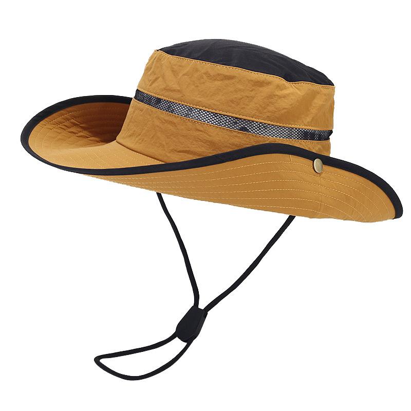 Classic Boonie Hat Simple Breathable Outdoor Sports Hat Hiking Fishing Mountaineering for Women & Men