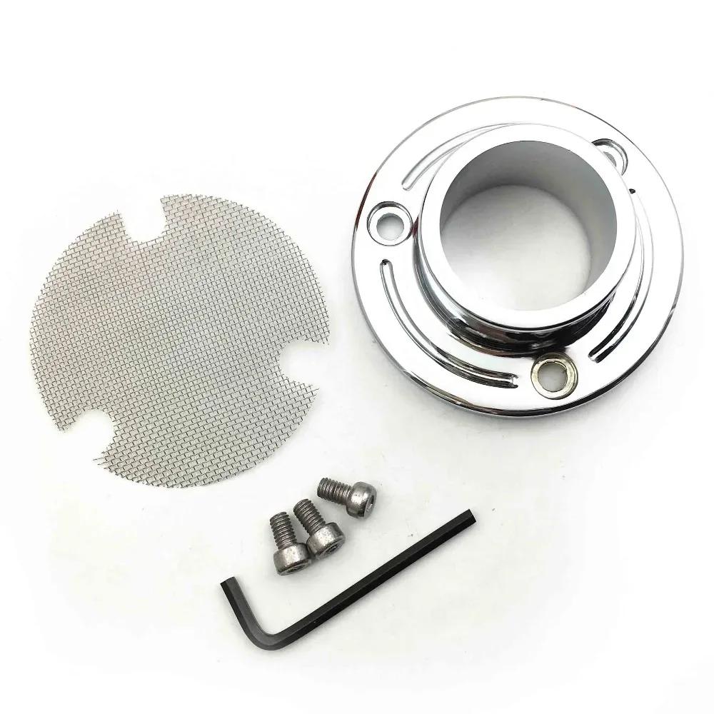 Motorcycle Exhaust Tip Muffler Power Outlet for Yamaha ATV 2005 2006 2007 TT-R230 with stock exhaust Chrome