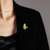 Broche Mini Maisontwerp Decoratieve Speld Doorschijnende Glazuur Levendige Kleur Kleding Badge