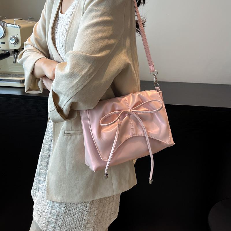Women's Large Capacity Bow Shoulder Bag - 2025 Advanced Design