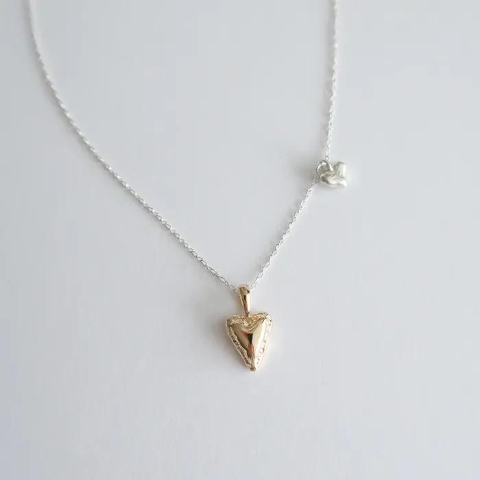 _Dry heart necklace