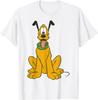 Disney Mickey and Friends Traditional Pluto Portrait T-Shirt Small