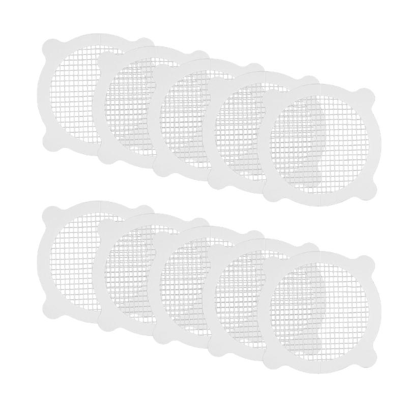 

Disposables Shower Drain Hair Catcher Mesh Stickers Anti-blocking Filter Screen Floor Drain Stopper Kitchen Bathroom