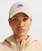 NIKE Club Unstructured Futura Wash Cap - Light Khaki:Sapphire / Fb5368-229