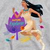 Pocahontas Childrens/Kids Natural Explorer Heather Hoodie