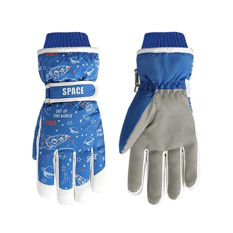 

Ultraman Gloves Winter Children s Cartoon Gloves - Years Old Children s Fleece Thickened Ski Warm Gloves