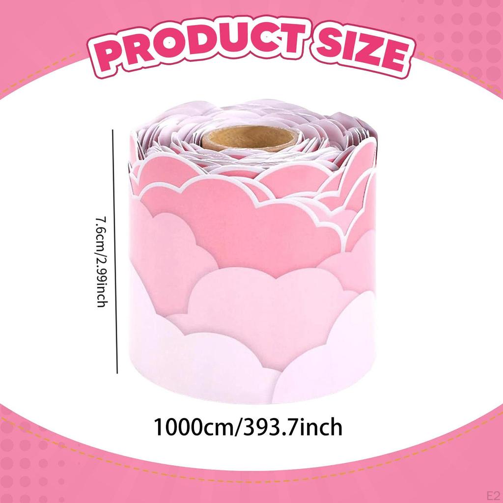 Okraje nástěnky, Samolepky na ozdobu, Dekorace na školní tabuli, Okraje do kanceláře domů