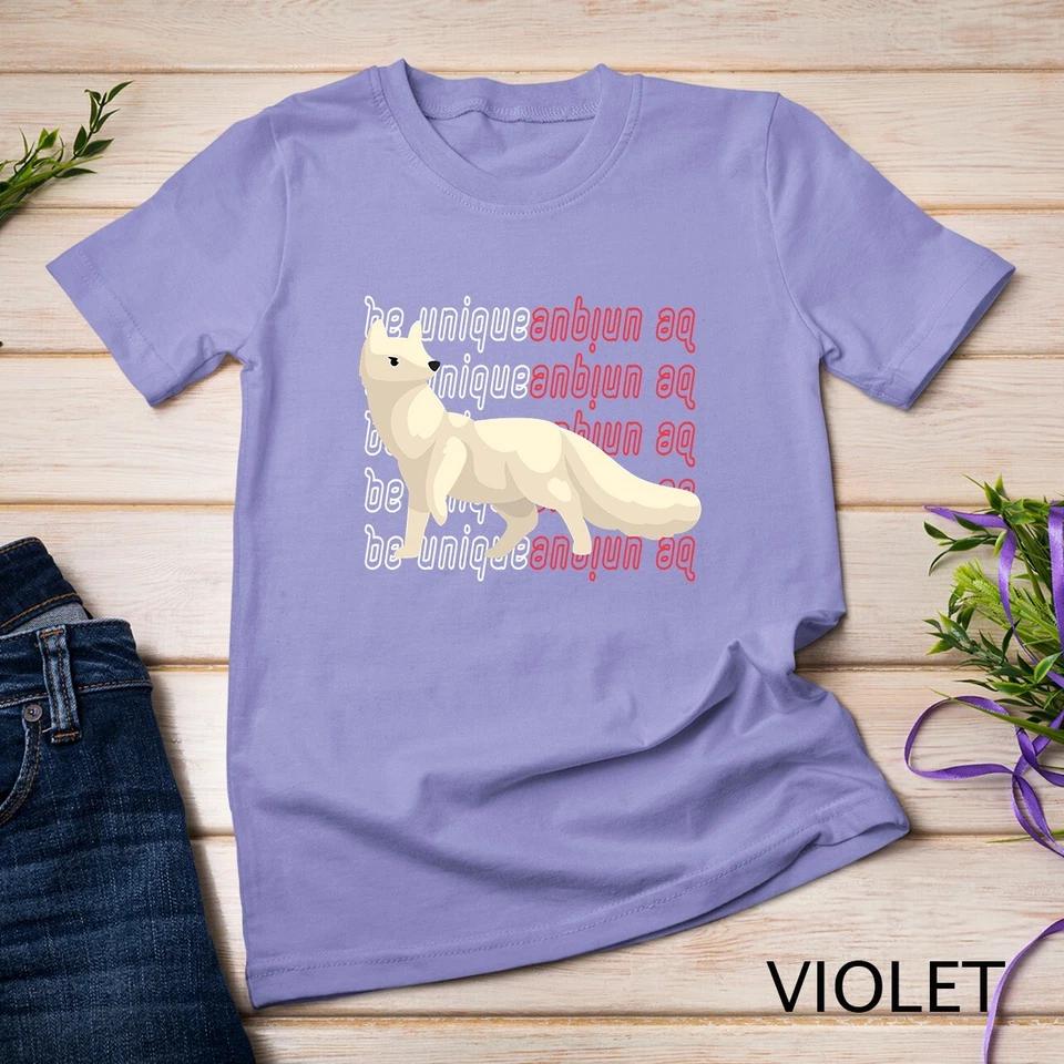 Cool Fox Funny Arctic Foxes Shirt Cute Arctic Fox T-Shirt Unisex T-shirt 9 S