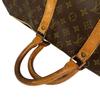 Louis Vuitton M41426 Vintage Monogram Pattern Leather Kiepol 50 Boston Bag Brown Leather Unisex Used