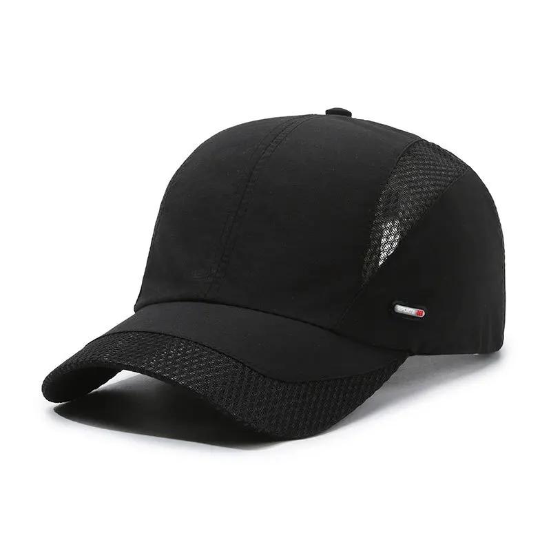 1Pcs Summer Quick Dry Baseball Cap Outdoor Sports Mesh Breathable Hat for Men Women Hiking Fishing Sunbonnet Golf Adjustable Cap