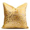 Golden American Decoration Cushion Cover for Sofa Throw Nordic Pillowcase for Bed Fall and Winter Decor for Living