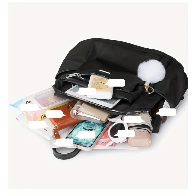 Nylon Backpack Women's Large Capacity Backpack