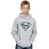 DC Comics Boys Superman Floral Logo 1 Hoodie