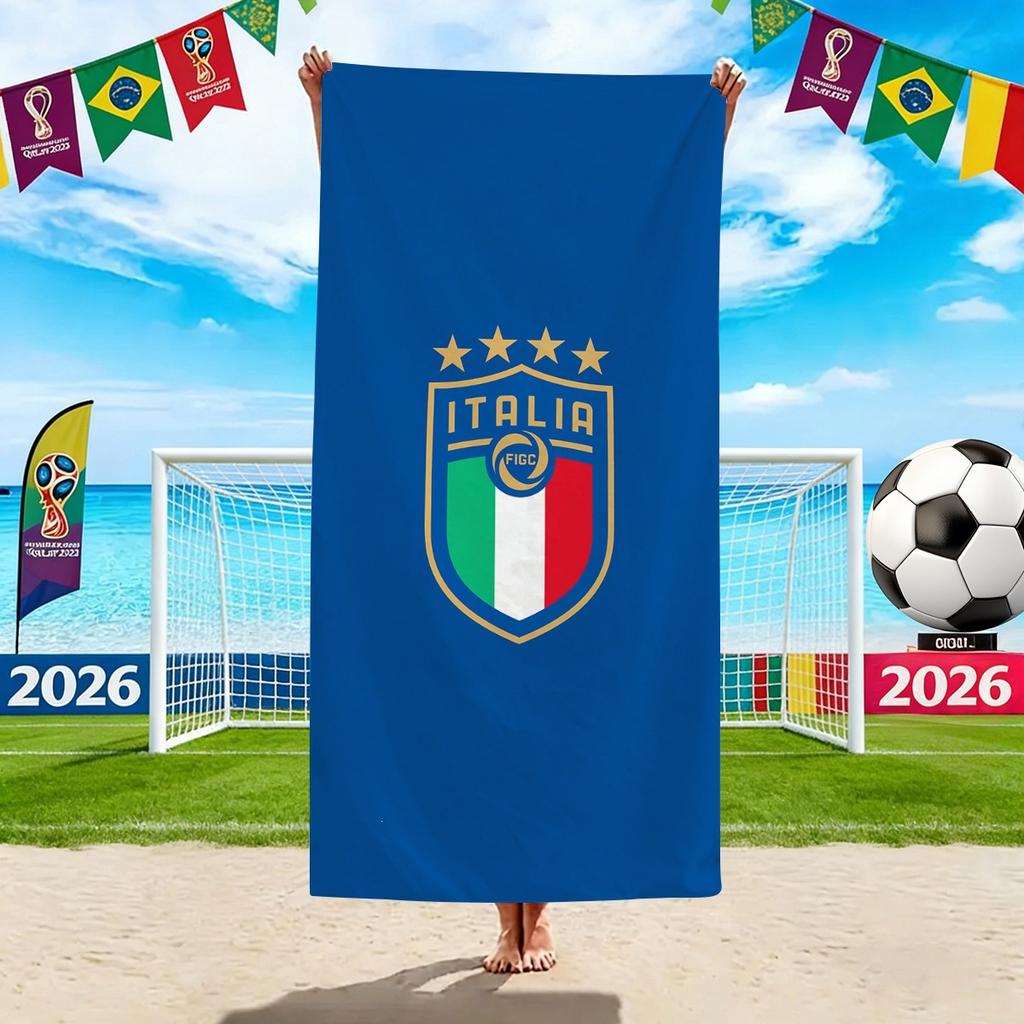 World Cup Beach Towels, Us-Canada-Mexico Football Team Microfiber Quick-Drying Absorbent Bath Towels, Sports Towels