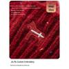 JIUMU Women's Winter Wool Scarf, Hat & Gloves 3-Piece Set