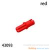 MOC Parts Compatible Batch Technology DIY Parts Connectors Pins Cross Shafts Block Toys 2780 3673 6558 6562 6628