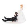 Lustige Braut Bräutigam Figur Humor Einzigartiges Geschenk Hochzeitstortenfiguren Dekoration Weihnachtsdekorationen Elegant Schneller Versand