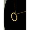 Used Extremely Beautiful LOUIS VUITTON Ring Charm Necklace