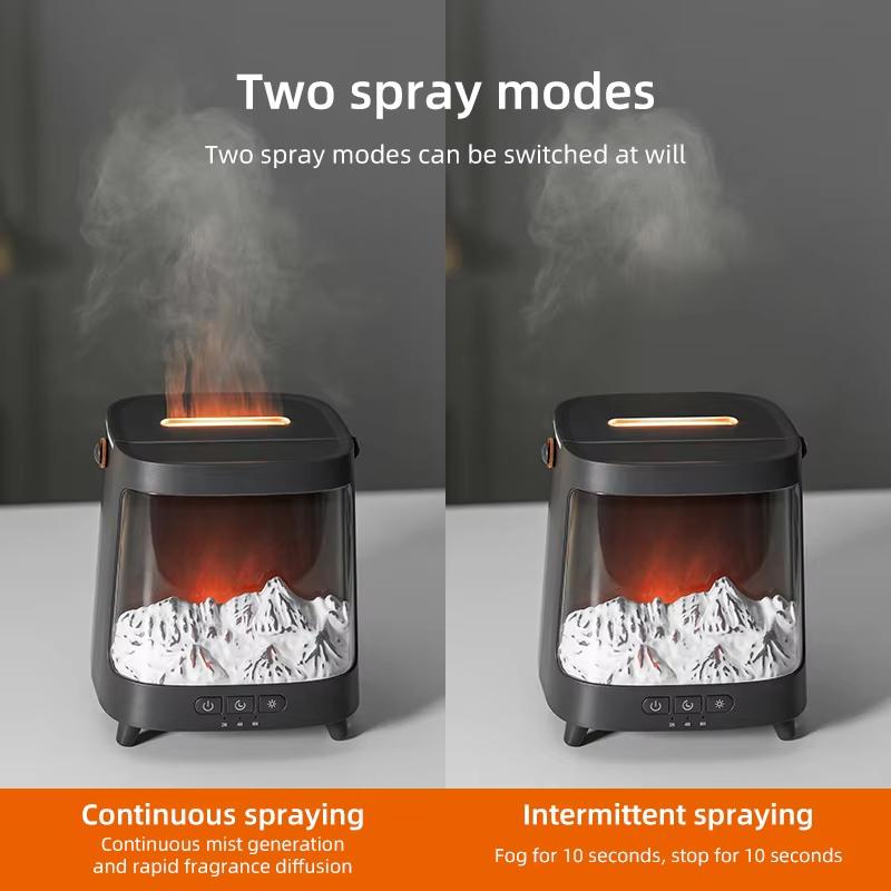 Aroma Diffuser 3 Level Timer USB Remote Control Automatic Spray with Ambient Light