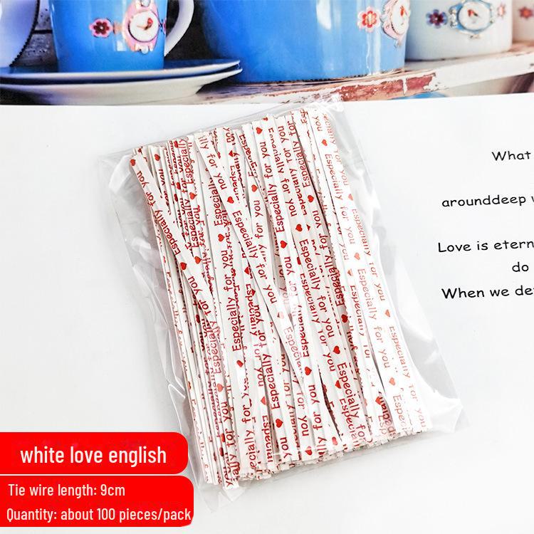 Multicolor Lollipop Tie Wire for Sealing Biscuit and Pastry Bags