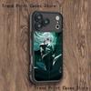 White Lily C-Cookie Phone Case For iPhone 17,16,15,14,13,12,11,Pro,Max,Plus,X,XS,SE4,E,Mini Black Thickened Border Case