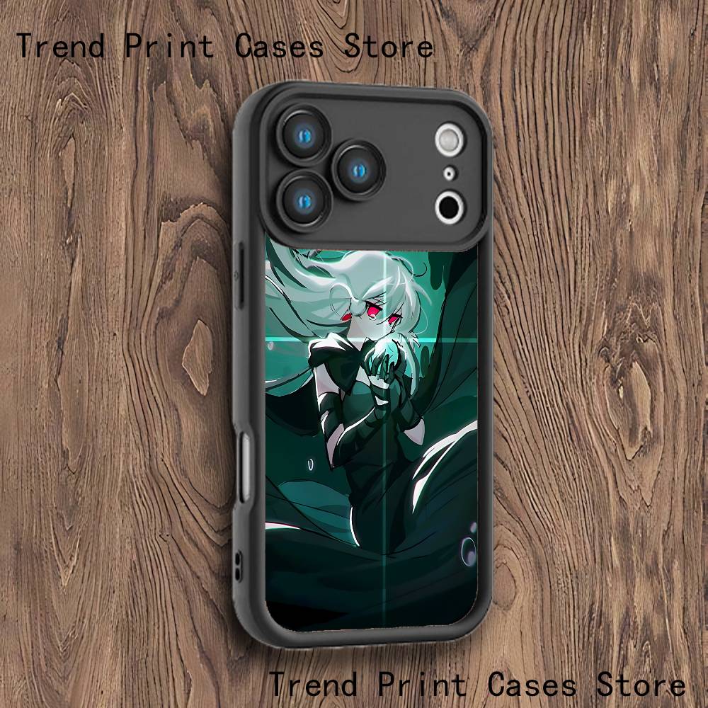 White Lily C-Cookie Phone Case For iPhone 17,16,15,14,13,12,11,Pro,Max,Plus,X,XS,SE4,E,Mini Black Thickened Border Case