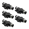 5pcs Manual Air Flows Control Valves Push To Connects Fitting Balls Valves Pneumatic Connector for Gas Quick Coupling