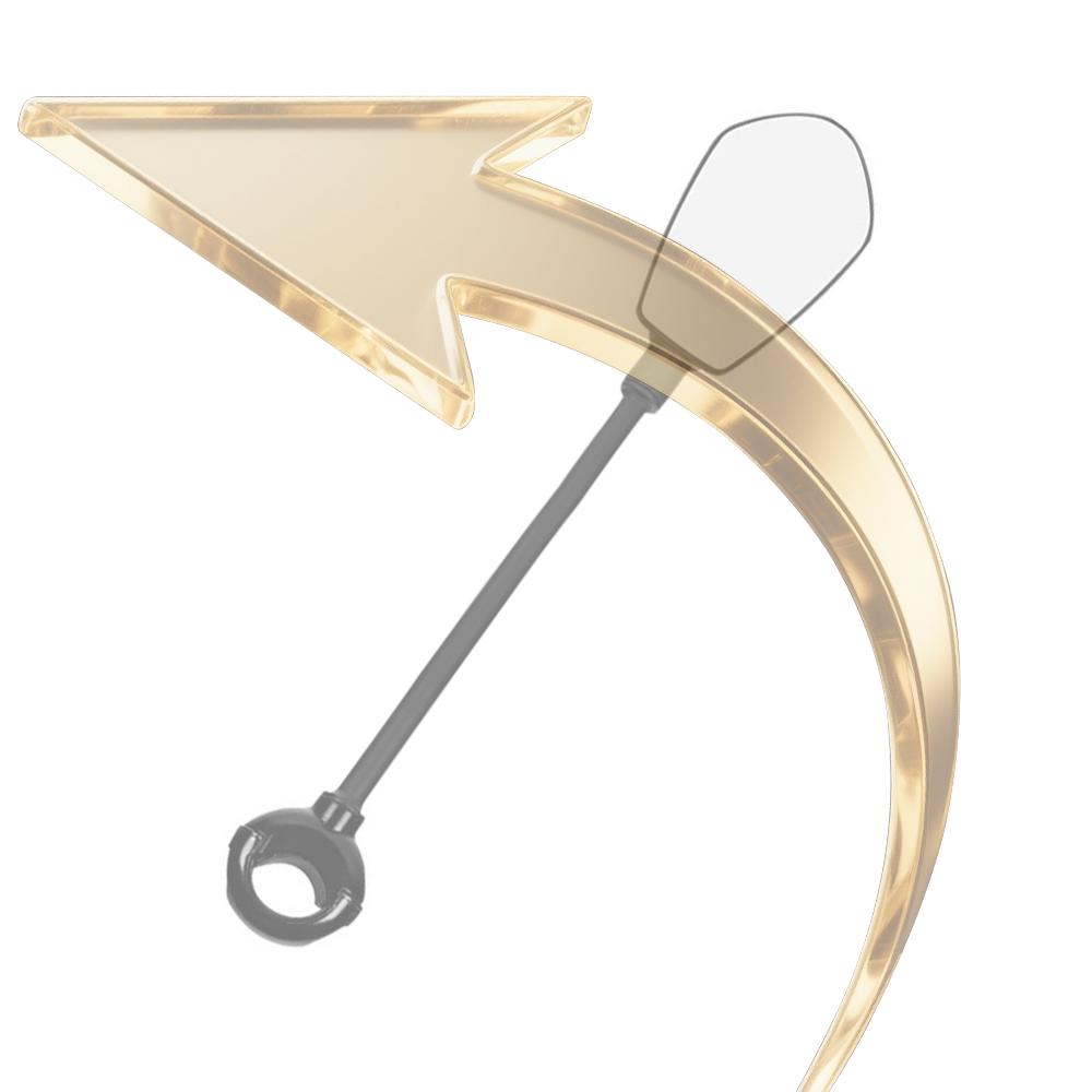 Universal Bike Rear View Mirror Adjustable Bicycle Rearview Mirror Wide Range Accessories for MTB Road Bike Motorcycle China Mainland