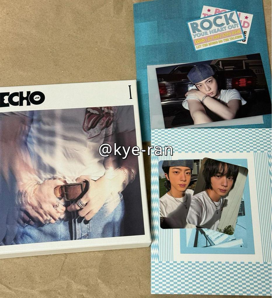 [USED] ECHO Album 3 versions & Weverse unreleased photo card & mirror bonus included