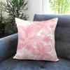 Light Pink Gentle Petals Cushion Cover Comfortable Reversible Pillow Cover Ideal for Car Sofa Bedroom  Beyond