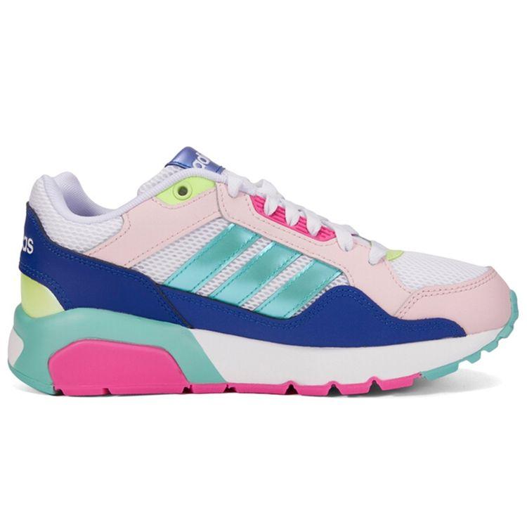 Adidas  Run 90s Pink Multi Women Sneakers Multi-Color White Blue GY0671