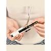 1pc Portable Keychain Pen Holder Pen Clip PU Badge Pencil Case Pen Bag With Clip for Badge Pen Holder Keychain Gifts For Women