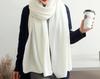 Autumn and Winter Korean Popular Solid Color Imitation Cashmere Knitted Yarn Scarf for Men and Women Versatile Scar