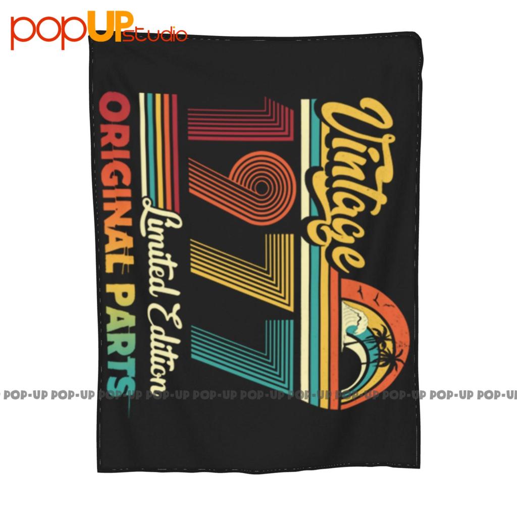 44Th Birthday Gift January 1977 44 Quarantine Birthday Ultra-Soft Blanket Quilt Winter Sofa Cover Bed Covers