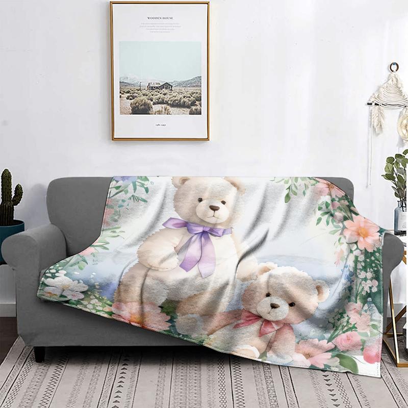 Hjemmedekorasjon plysj pledd sofateppe sengeteppe seng fluffy myke tepper dekor rutete moderne Halloween god jul vinter