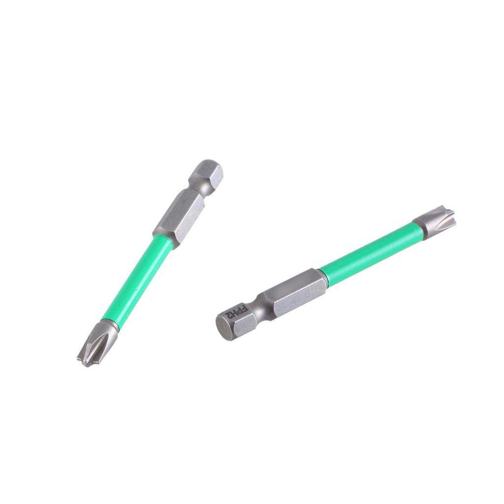 Professional Electrician Screwdriver Cross Bit With Strong Magnetic Tip S2 Steel Extended Insulation Sleeve for Repair