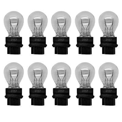 Deepa 3157 Clear Double Ball Wedge Valve for American Cars, Set of 10, 3057/4157