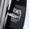 New 4PCS Car Door Lock Cover Carbon Fibre Stikcer Case Car Accessories For BMW E46 E90 E60 F10 E39 F30 E36 F20 E87 E90 E70