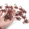 10 Pieces Prank Fake Roaches Look Real Plastic Trick Joke Toys Scary Insects Realistic Bugs Gifts Novelty Cockroach