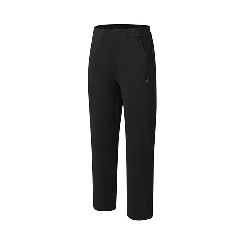 

FILA A.P. Minimalist Trendy Training Casual Comfortable Versatile Knitted Sports Pants Men bottoms Deep-Black A11M611606FBK 3XL