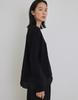 MANUELLE ET GUILLAUME Alpaca Pleats Knit Real Black