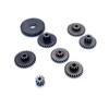 0.5M Double Metal Gear Set For 2MM Motor Shaft DIY Speed Ratio 500 520 528 530 Model