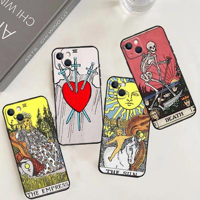 Moon Tarot Mystery Totem Case For OPPO Reno 14F 13F 12F 11F 10 12 13 14 Pro 7 8 Lite OPPO Find X5 X6 X8 X9 Pro Cover